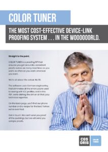 CLICK TO READ OUR COLOR TUNER INFO SHEET