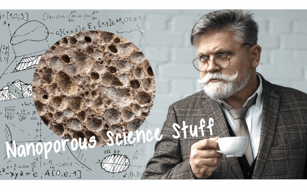 Nanoporous proofing paper